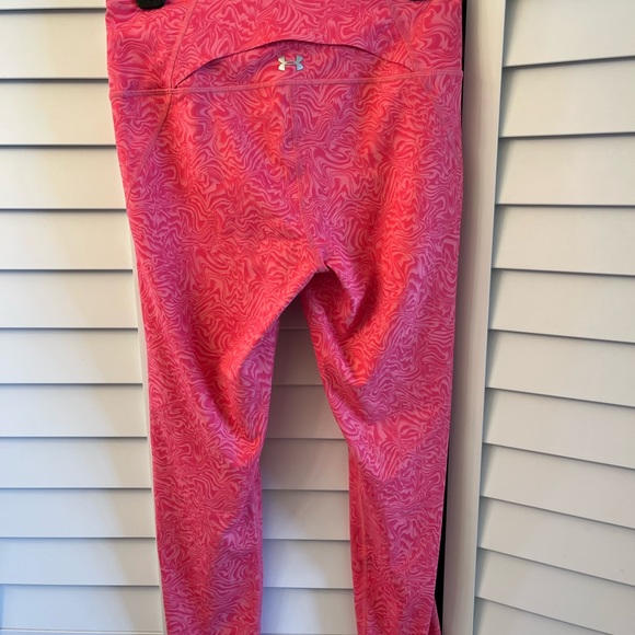 Under Armour heat gear leggings Women’s Sz M NWT waist 28”, inseam24” rise 10”. - Picture 2 of 6